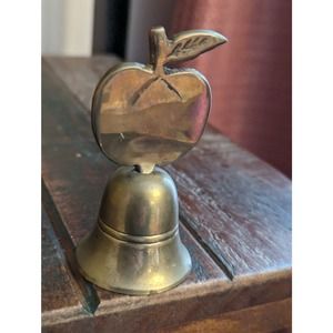 Solid Brass Bell-Apple